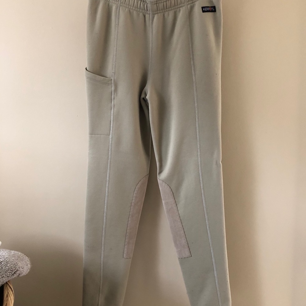 Kerrits fleece girls pull on breeches